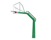 方管固定独臂篮球架（配透明板）